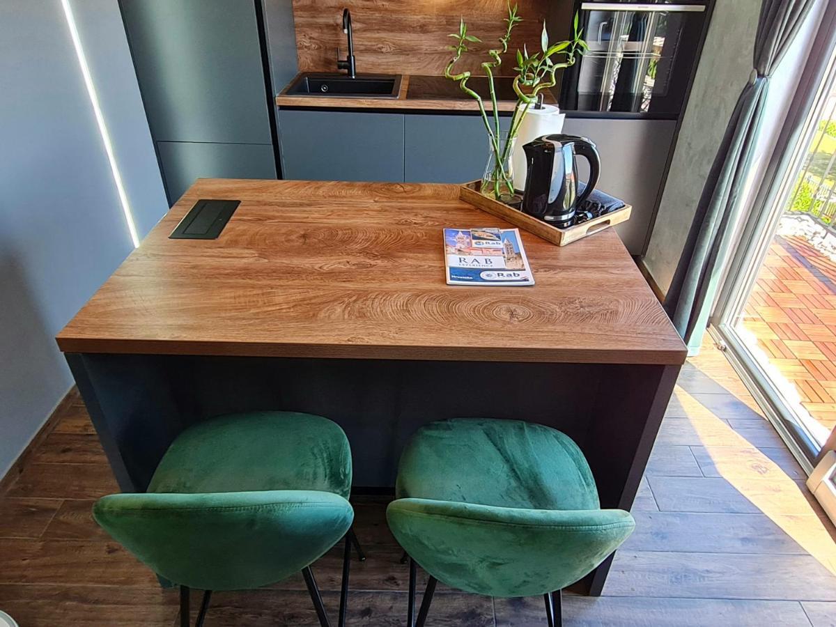 Modern Studio With A Beautiful View Rab Town Bagian luar foto